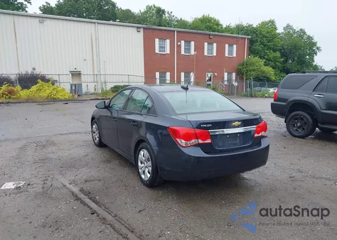 2016 Chevrolet Cruze Limited Ls из США, поврежденный, VIN 1G1PC5SH8G7116420